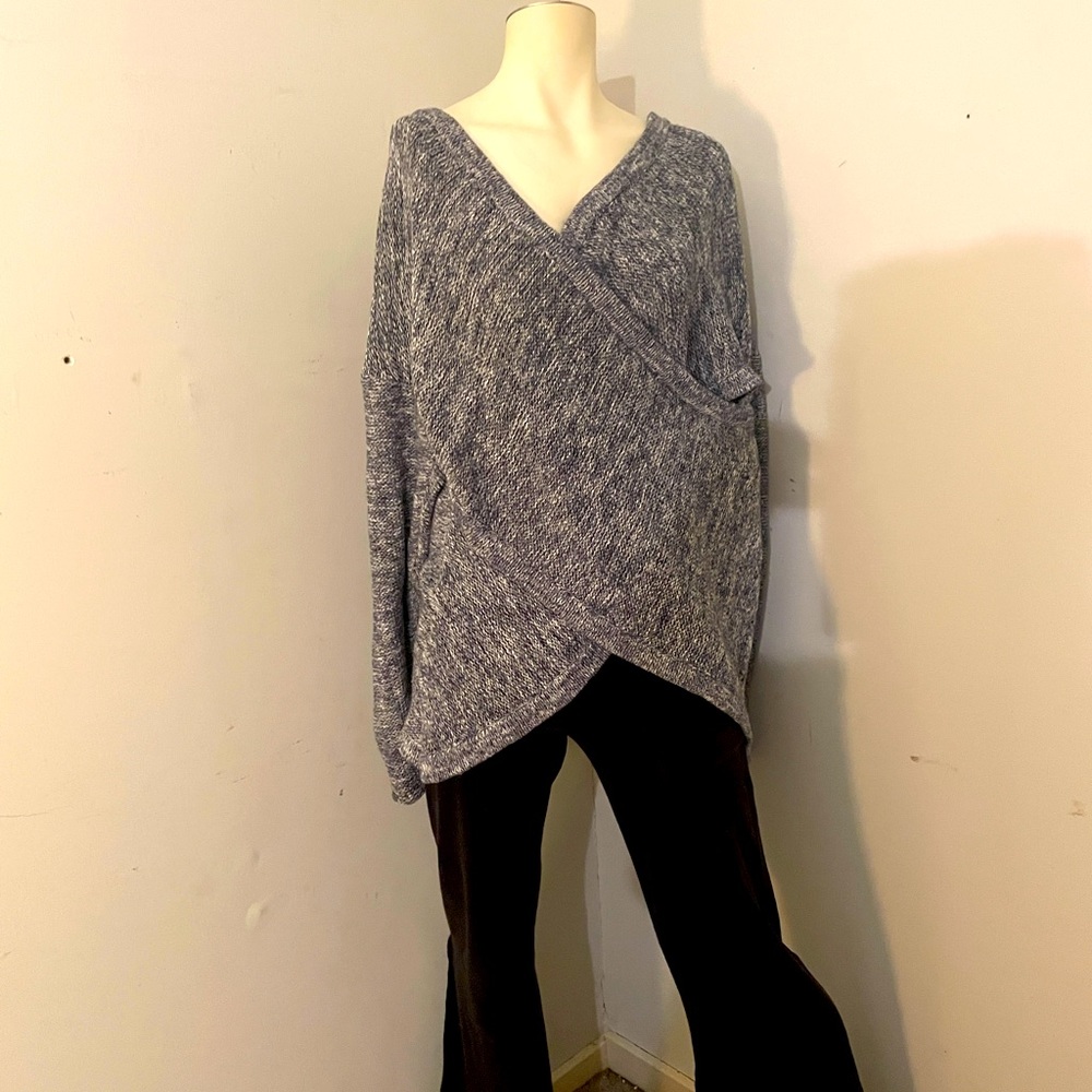 Peace love world sweater that you can wear many ways
